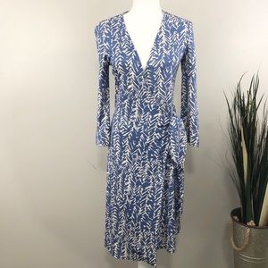 Diane Von Furstenberg Julian Silk Wrap Dress